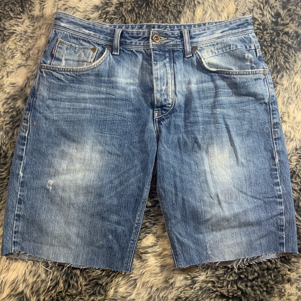 Men’s 32 Zara Blue Denim Jean Shorts